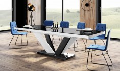 VIVA 2 table (high gloss/super matt) 160-256 cm